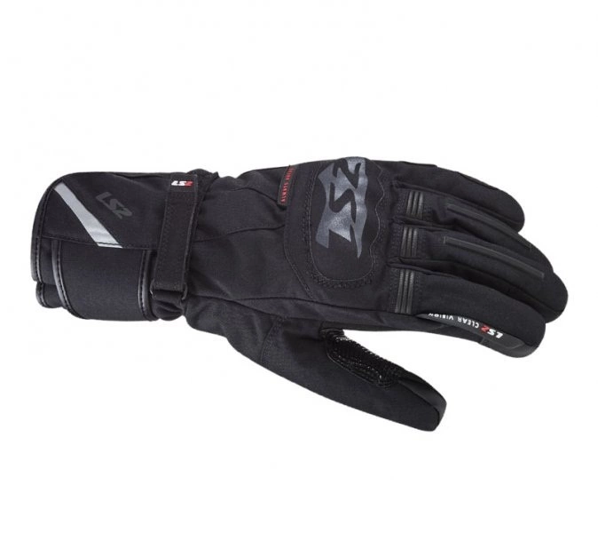 Rękawice skórzane LS2 SNOW MAN GLOVES Czarne
