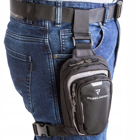 Torba Biodrowa Rebelhorn Hip II Black Grey