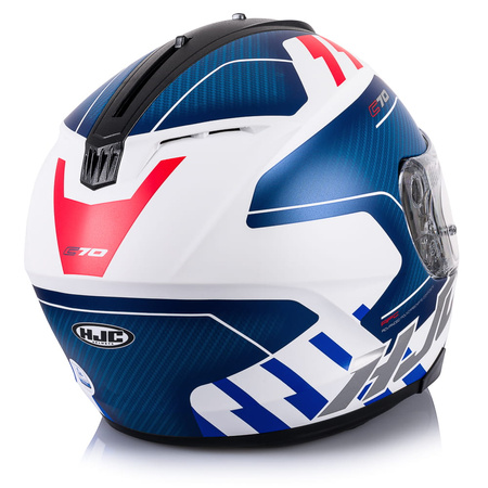 Kask Integralny HJC C70 Koro White Blue Red