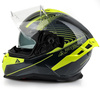 Kask Integralny Apex FI200 MADRID GREY/YELLOW