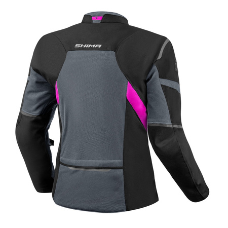 Kurtka Motocyklowa Damska SHIMA RUSH 2.0 VENT PNK