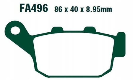 Klocki Hamulcowe EBC FA496