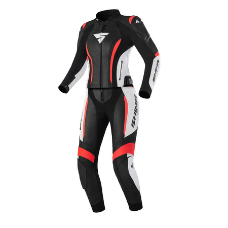 Spodnie Motocyklowe Damskie SHIMA MIURA 2.0 RED FLUO