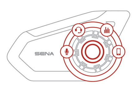 Interkom Motocyklowy Sena 30K Mesh 2.0