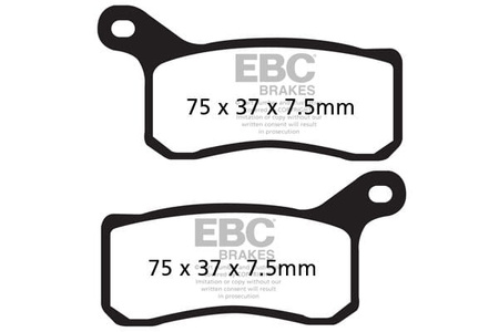 Klocki Hamulcowe EBC FA462R