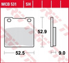 Klocki Hamulcowe TRW MCB531