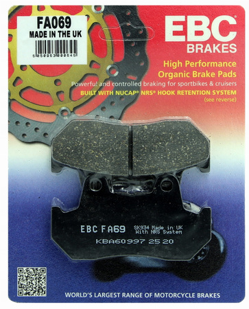Klocki Hamulcowe EBC FA069