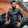 Męska Kurtka Motocyklowa Wolf Retro
