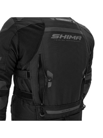 Kurtka Motocyklowa SHIMA DUNE JKT męska czarny