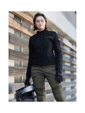 Damska Kurtka Motocyklowa SHIMA GIRO LADY tekstylny czarny