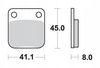 Klocki Hamulcowe SBS 536SI