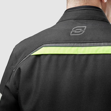 Kurtka Tekstylna Motocyklowa OZONE NEO BLACK FLUO