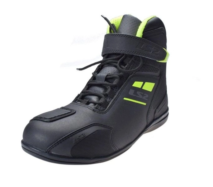 Buty LS2 GARRA BLACK H-V YELLOW