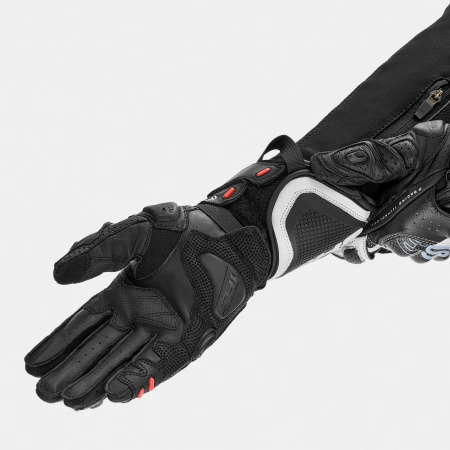 Rękawice Motocyklowe SHIMA RS-3 BLACK WHITE czarny biały