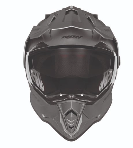 Kask off-roadowy motocyklowy NOX N312 Tytanowy mat