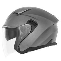Kask Otwarty Motocyklowy NOX N130 SOLID TYTAN MATT
