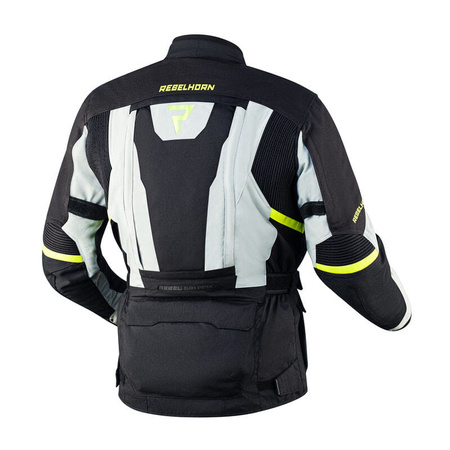 Kurtka Męska Rebelhorn Hardy II Grey Black Fluo