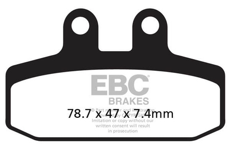 Klocki Hamulcowe EBC FA256TT