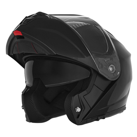 Kask Szczękowy Motocyklowy NOX N968 BLACK