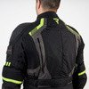 Męska Kurtka Motocyklowa Rebelhorn Patrol Black Fluo