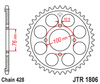 Zębatka Tylna JT JTR1806.47