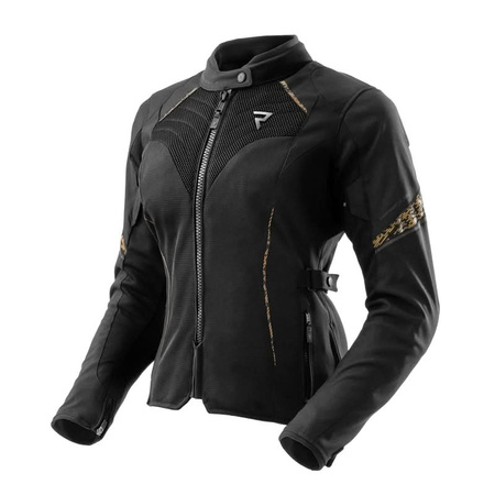 Kurtka Damska Motocyklowa REBELHORN JAX LADY BLACK/GOLD