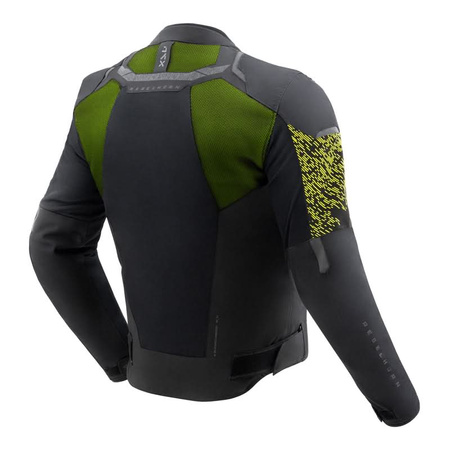 Kurtka Tekstylna Motocyklowa REBELHORN JAX Black/Fluo