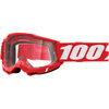 GOGLE 100 PROCENT CROSS/ENDURO ACCURI 2 CZERWONY