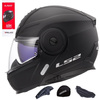 Kask Szczękowy LS2 FF902 SCOPE II SOLID czarny matowy