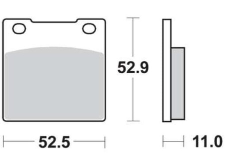 Klocki Hamulcowe TRW MCB55