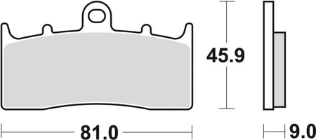 Klocki Hamulcowe TRW MCB736