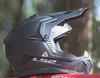 Kask Motocyklowy Enduro LS2 MX708 FAST II GORILLA PURPLE H-V YELLOW
