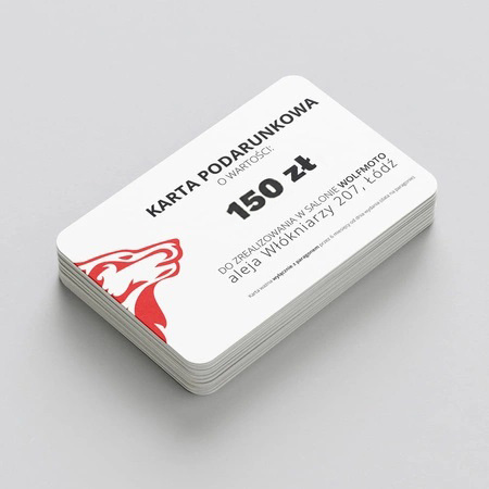 Karta podarunkowa 150 zł