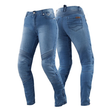 Jeansy Motocyklowe Damskie SHIMA JESS LONG BLUE
