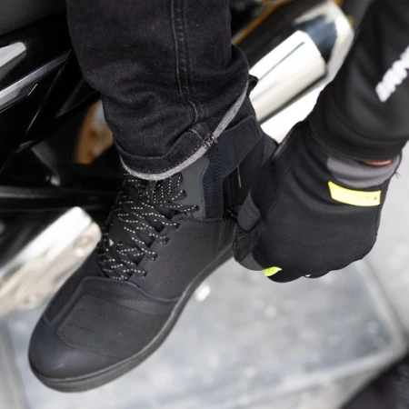 Buty Motocyklowe SHIMA REBEL 2.0 WP czarny membrana