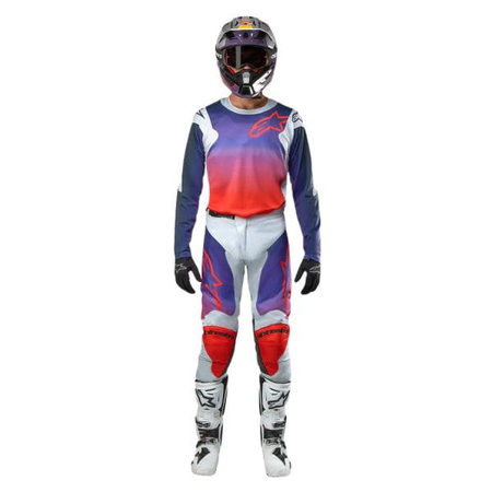 Spodnie Alpinestars MX Racer Grey/Blue/Orange