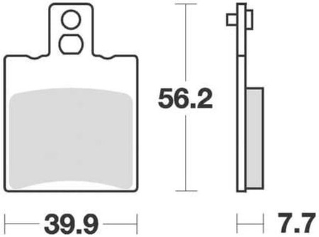 Klocki Hamulcowe TRW MCB708