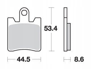 Klocki Hamulcowe SBS 740HS