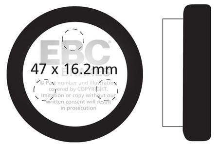 Klocki Hamulcowe EBC FA021R