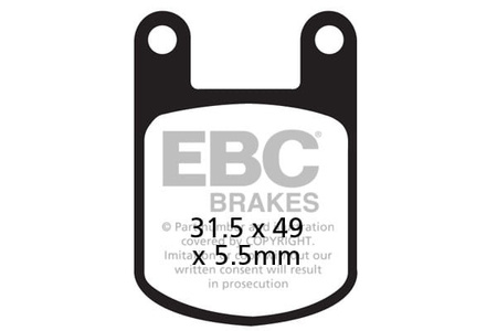 Klocki Hamulcowe EBC FA050