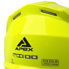 Kask Szczękowy Apex MI100 SOLID FLUO