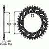 Zębatka Tylna Sunstar Aluminiowa SUNR5-3592-49BK