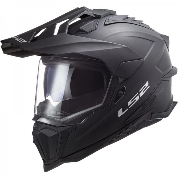 Kask Motocyklowy Enduro LS2 MX701 EXPLORER Czarny Mat