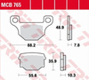 Klocki Hamulcowe TRW MCB765