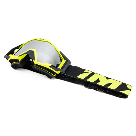 GOGLE IMX ENDURO OFFROAD SAND 2 SZYBY YELLOW MAT BLACK