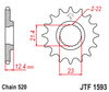 Zębatka Przednia JT JTF1593.14