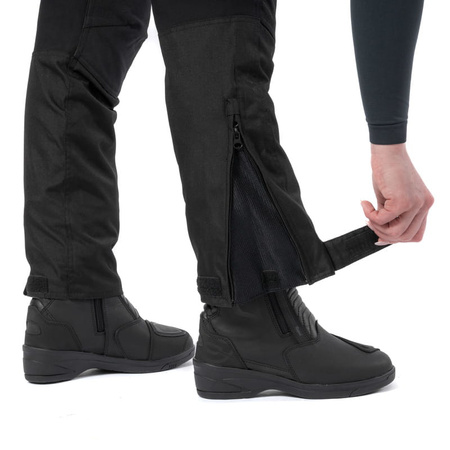 Spodnie Motocyklowe Damskie OZONE UNION II Lady czarny