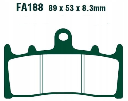Klocki Hamulcowe EBC FA188HH