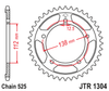 Zębatka Tylna JT JTR1304.47