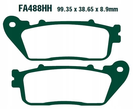 Klocki Hamulcowe EBC FA488HH